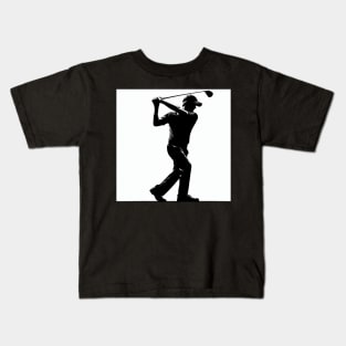 Golf player Kids T-Shirt